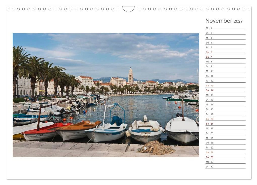 Weitere Ansicht: Kroatien, Terminplaner (Wandkalender 2027 DIN A3 quer), CALVENDO Monatskalender | Gunter Kirsch, Calvendo