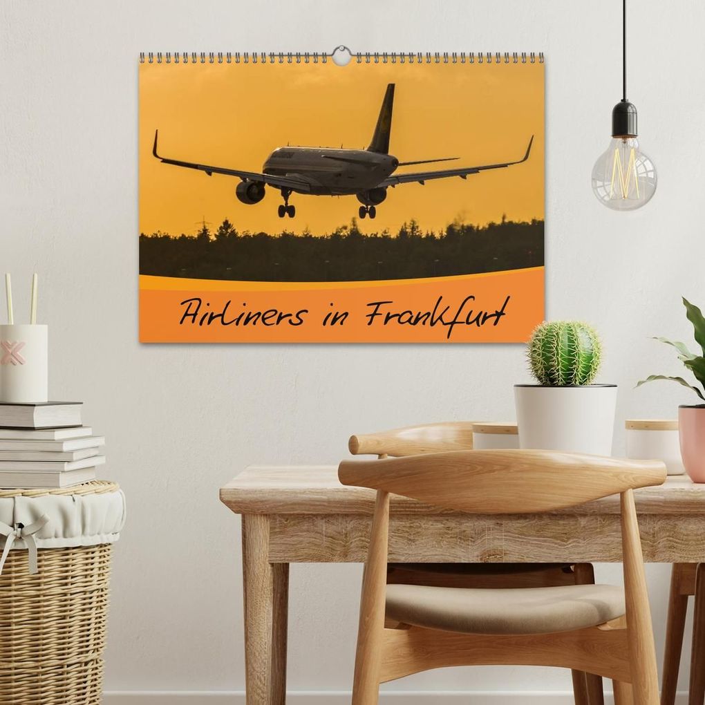 Weitere Ansicht: Airliners in Frankfurt (Wandkalender 2027 DIN A3 quer), CALVENDO Monatskalender | Marcel Wenk, Calvendo