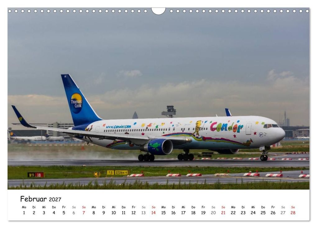 Weitere Ansicht: Airliners in Frankfurt (Wandkalender 2027 DIN A3 quer), CALVENDO Monatskalender | Marcel Wenk, Calvendo