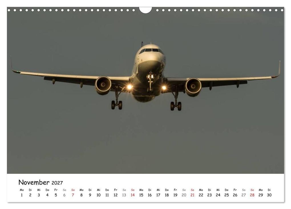 Weitere Ansicht: Airliners in Frankfurt (Wandkalender 2027 DIN A3 quer), CALVENDO Monatskalender | Marcel Wenk, Calvendo