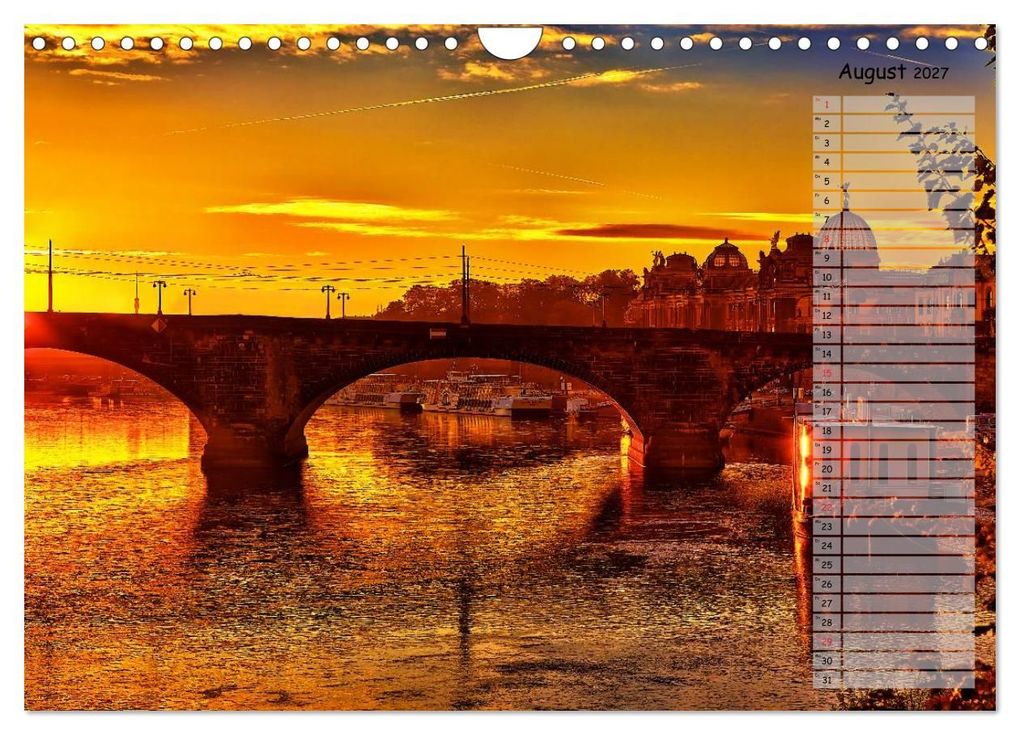 Weitere Ansicht: Dresden 2027 / Geburtstagskalender (Wandkalender 2027 DIN A4 quer), CALVENDO Monatskalender | Dirk Meutzner, Calvendo