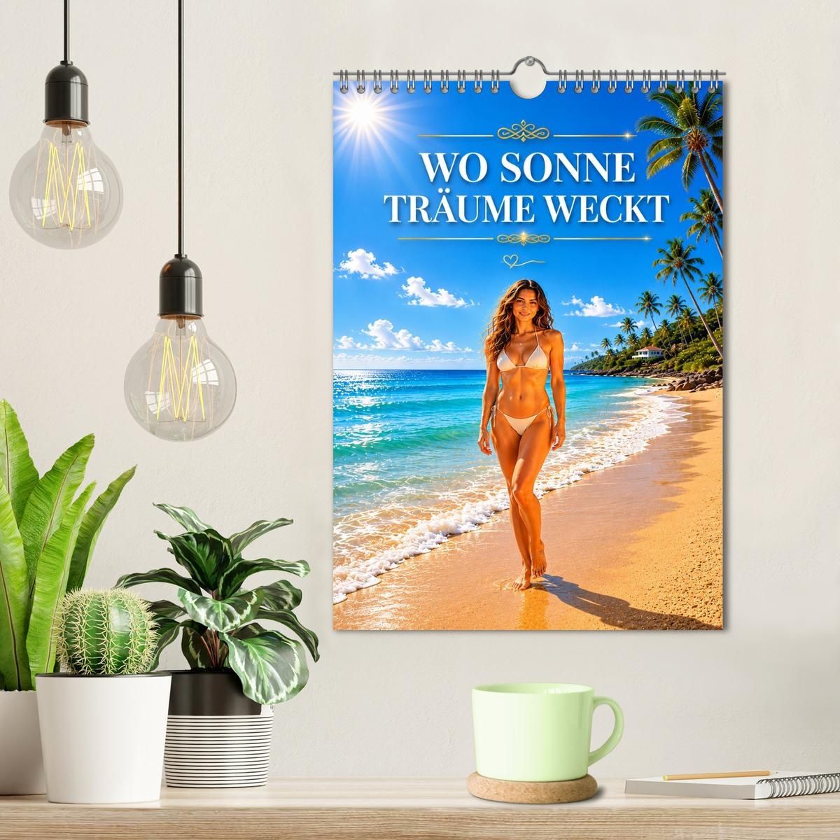 Weitere Ansicht: Wo Sonne Träume weckt (Wandkalender 2027 DIN A4 hoch), CALVENDO Monatskalender | Mele le Rose, Calvendo
