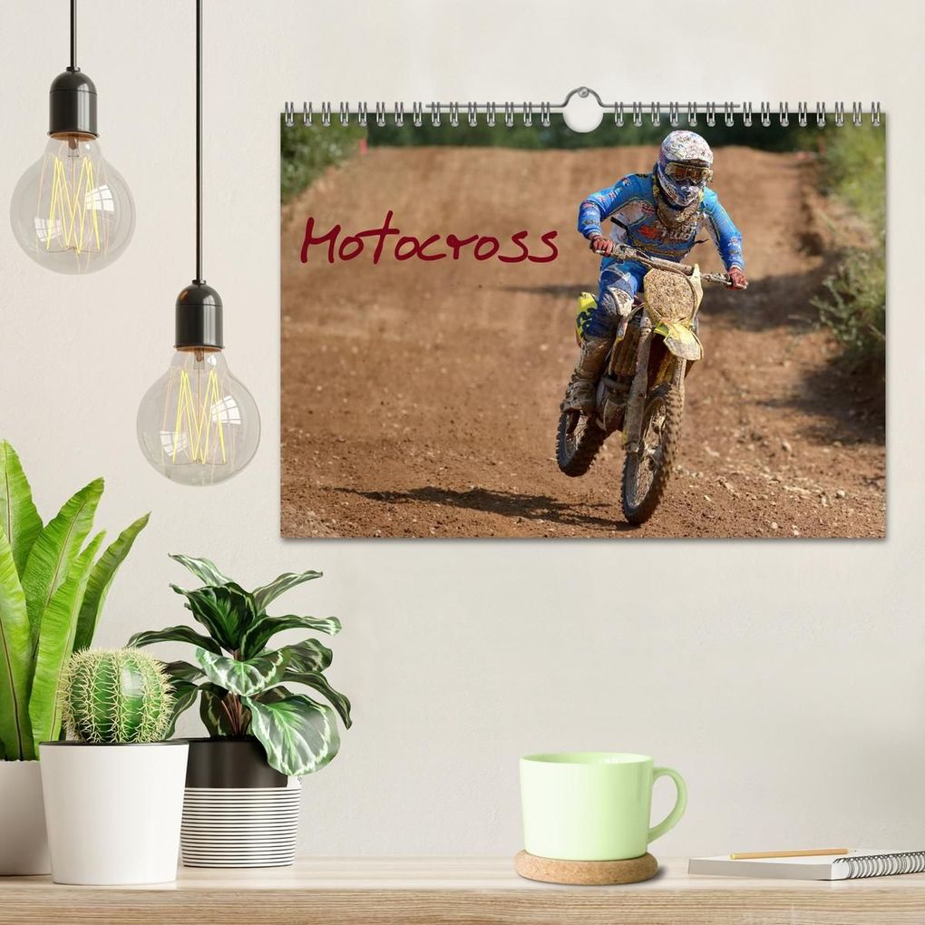 Weitere Ansicht: Motocross - Terminplaner (Wandkalender 2027 DIN A4 quer), CALVENDO Monatskalender | Jochen Dietrich, Calvendo