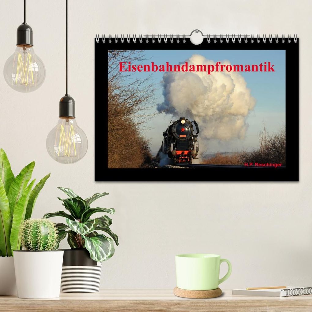 Weitere Ansicht: Eisenbahndampfromantik (Wandkalender 2027 DIN A4 quer), CALVENDO Monatskalender | H.P. Reschinger, Calvendo