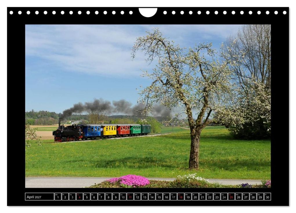 Weitere Ansicht: Eisenbahndampfromantik (Wandkalender 2027 DIN A4 quer), CALVENDO Monatskalender | H.P. Reschinger, Calvendo