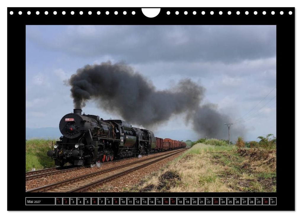 Weitere Ansicht: Eisenbahndampfromantik (Wandkalender 2027 DIN A4 quer), CALVENDO Monatskalender | H.P. Reschinger, Calvendo
