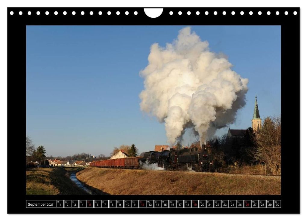Weitere Ansicht: Eisenbahndampfromantik (Wandkalender 2027 DIN A4 quer), CALVENDO Monatskalender | H.P. Reschinger, Calvendo
