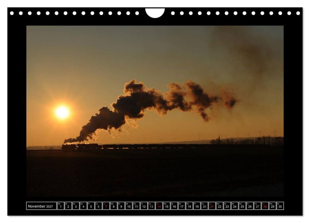 Weitere Ansicht: Eisenbahndampfromantik (Wandkalender 2027 DIN A4 quer), CALVENDO Monatskalender | H.P. Reschinger, Calvendo