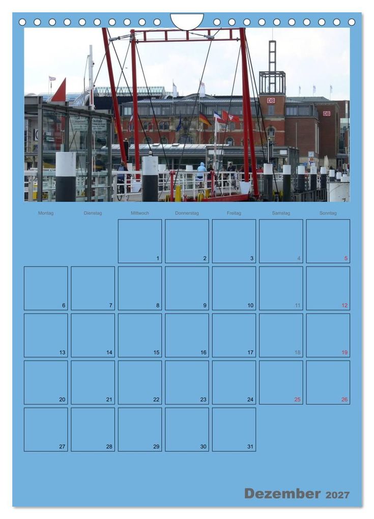 Weitere Ansicht: Rund um die Kieler Förde / Planer (Wandkalender 2027 DIN A4 hoch), CALVENDO Monatskalender | Veronika Rix, Calvendo