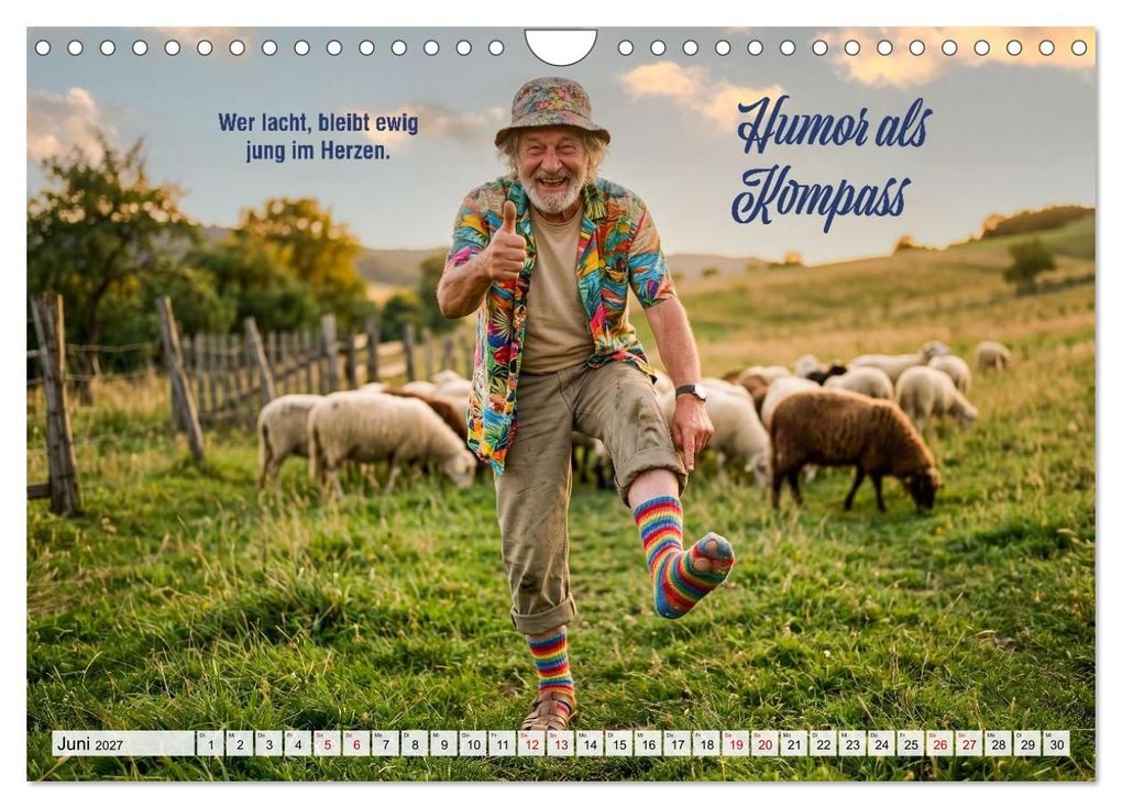 Weitere Ansicht: Rentnerglück (Wandkalender 2027 DIN A4 quer), CALVENDO Monatskalender | Astrid Ziemer, Calvendo