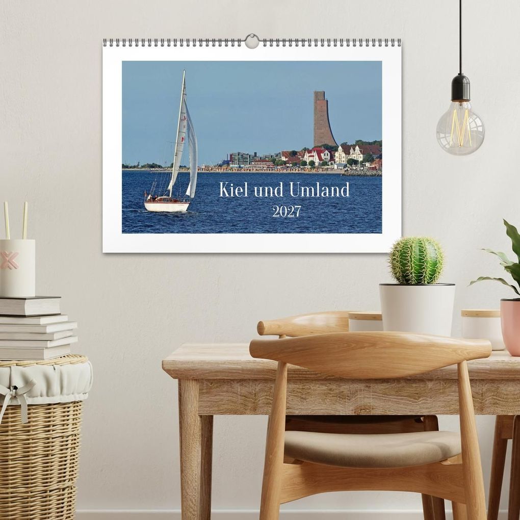 Weitere Ansicht: Kiel und Umland (Wandkalender 2027 DIN A3 quer), CALVENDO Monatskalender | Rainer Plett, Calvendo