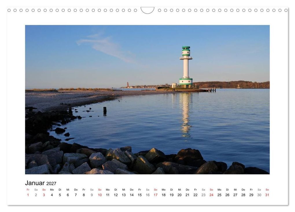 Weitere Ansicht: Kiel und Umland (Wandkalender 2027 DIN A3 quer), CALVENDO Monatskalender | Rainer Plett, Calvendo
