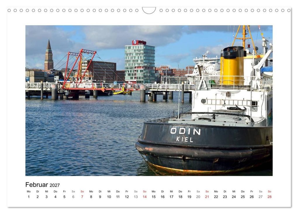 Weitere Ansicht: Kiel und Umland (Wandkalender 2027 DIN A3 quer), CALVENDO Monatskalender | Rainer Plett, Calvendo