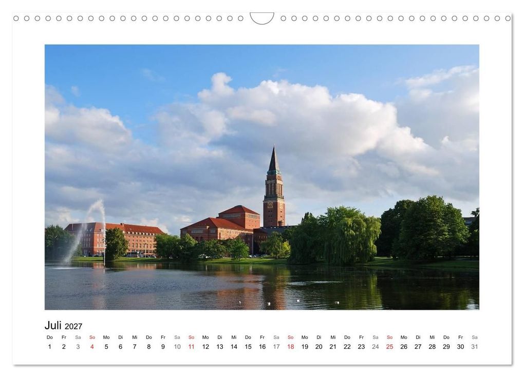 Weitere Ansicht: Kiel und Umland (Wandkalender 2027 DIN A3 quer), CALVENDO Monatskalender | Rainer Plett, Calvendo