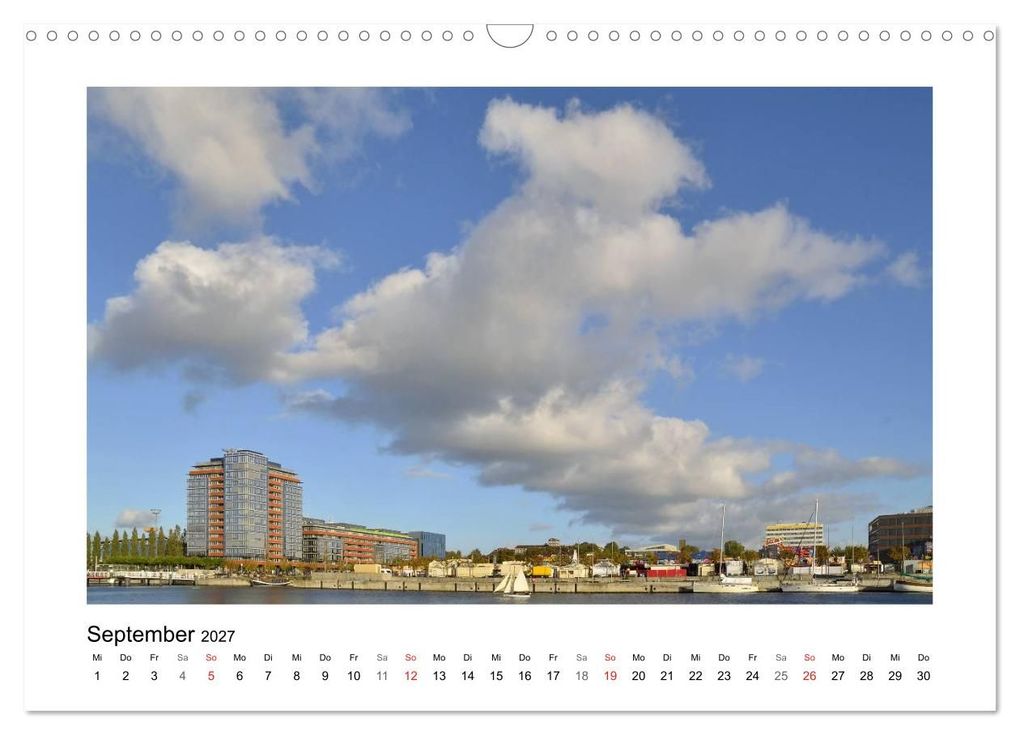 Weitere Ansicht: Kiel und Umland (Wandkalender 2027 DIN A3 quer), CALVENDO Monatskalender | Rainer Plett, Calvendo