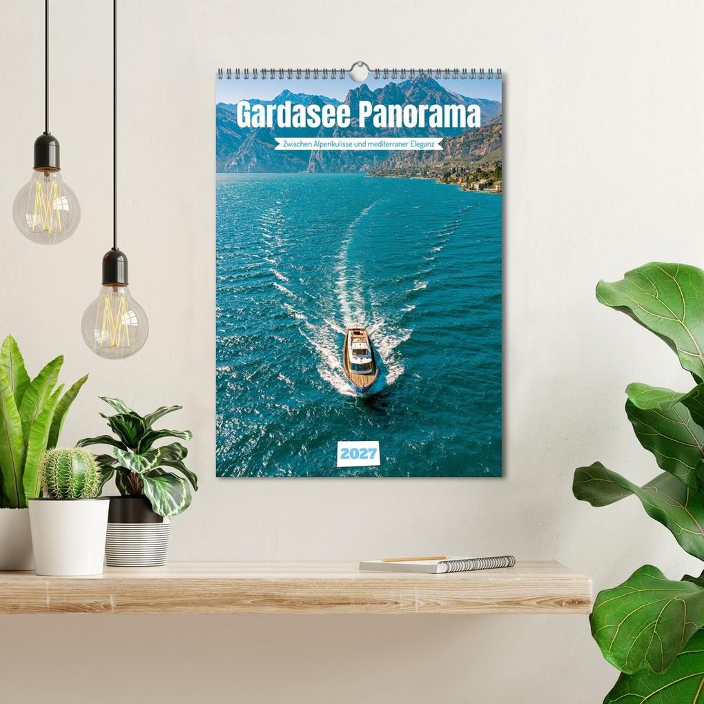 Weitere Ansicht: Gardasee Panorama (Wandkalender 2027 DIN A3 hoch), CALVENDO Monatskalender | Steffen Gierok-Latniak, Calvendo