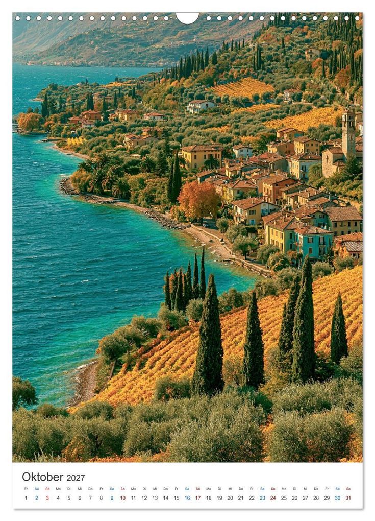 Weitere Ansicht: Gardasee Panorama (Wandkalender 2027 DIN A3 hoch), CALVENDO Monatskalender | Steffen Gierok-Latniak, Calvendo