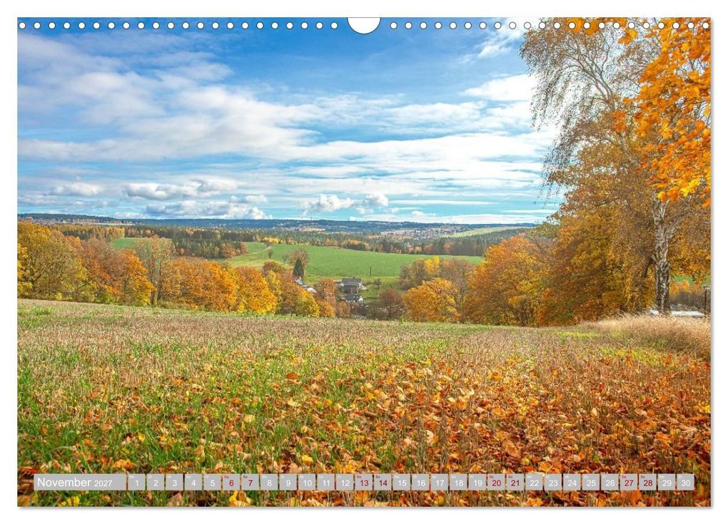 Weitere Ansicht: Vogtland in all seiner Vielfalt (Wandkalender 2027 DIN A3 quer), CALVENDO Monatskalender | Ulrich Männel, Calvendo