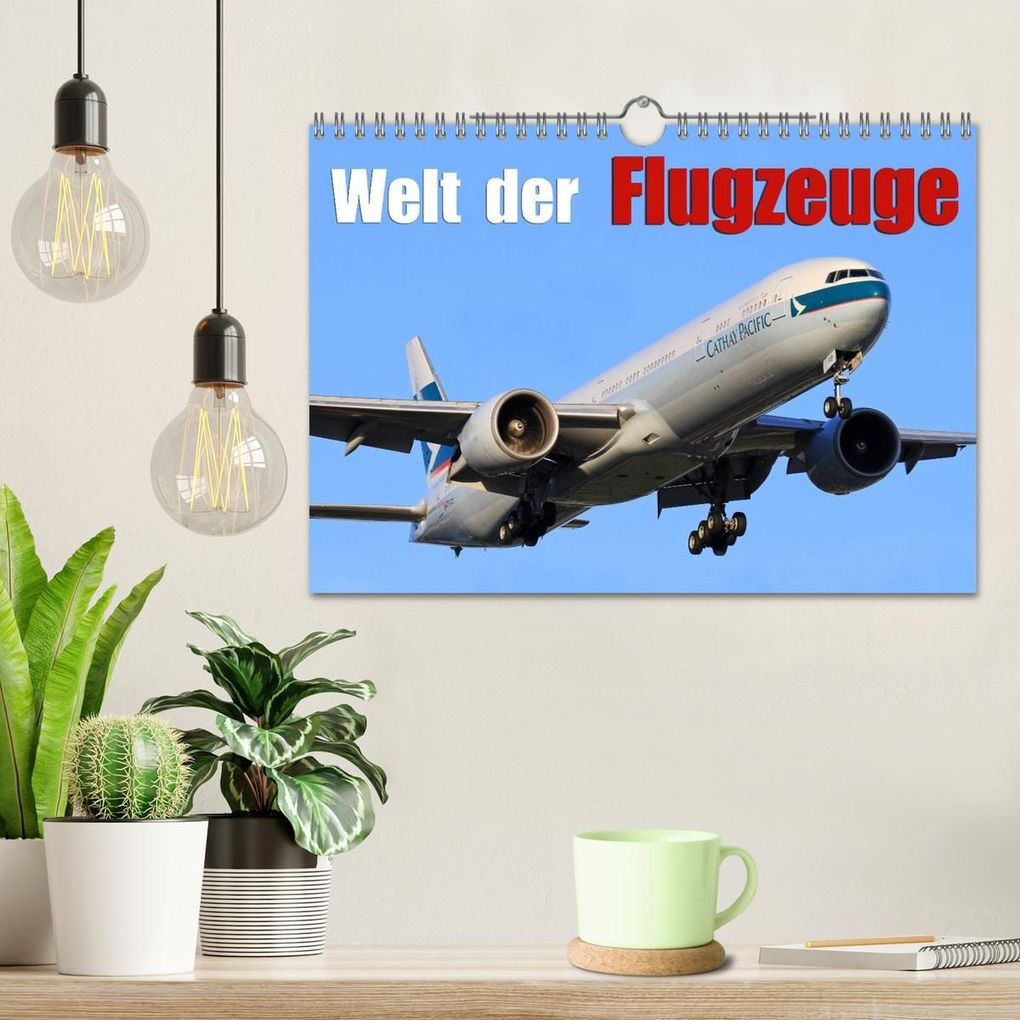 Weitere Ansicht: Welt der Flugzeuge (Wandkalender 2027 DIN A4 quer), CALVENDO Monatskalender | Daniel Philipp, Calvendo