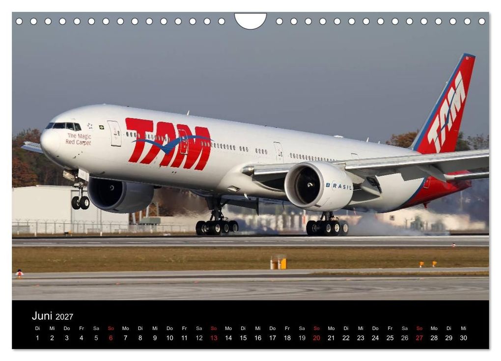 Weitere Ansicht: Welt der Flugzeuge (Wandkalender 2027 DIN A4 quer), CALVENDO Monatskalender | Daniel Philipp, Calvendo