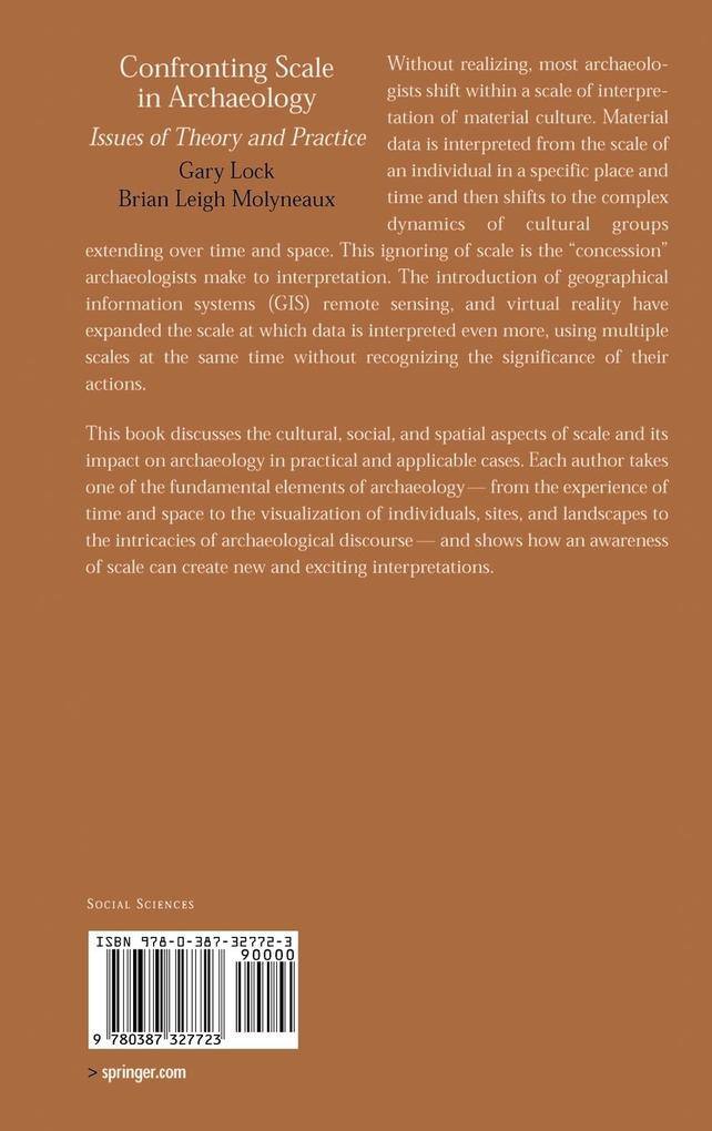 Weitere Ansicht: Confronting Scale in Archaeology