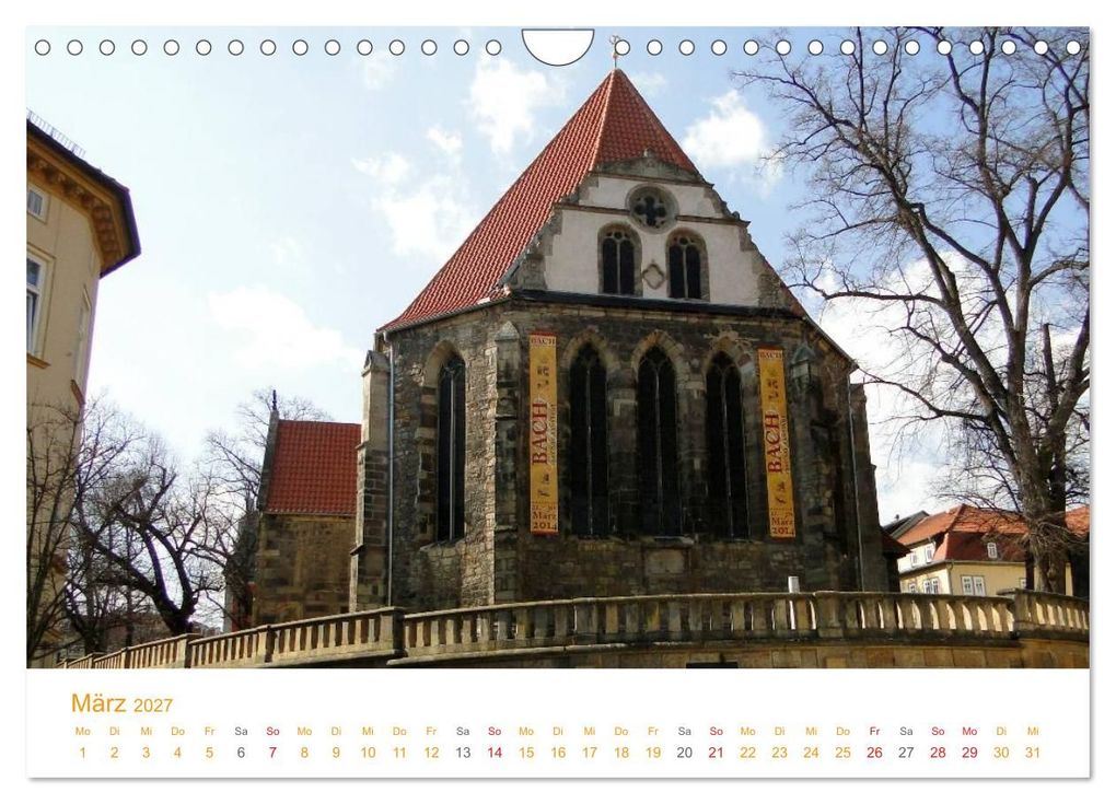 Weitere Ansicht: ARNSTADT - Die älteste Stadt in den neuen Bundesländern (Wandkalender 2027 DIN A4 quer), CALVENDO Monatskalender | Bild- & Kalenderverlag Monika Müller, Calvendo