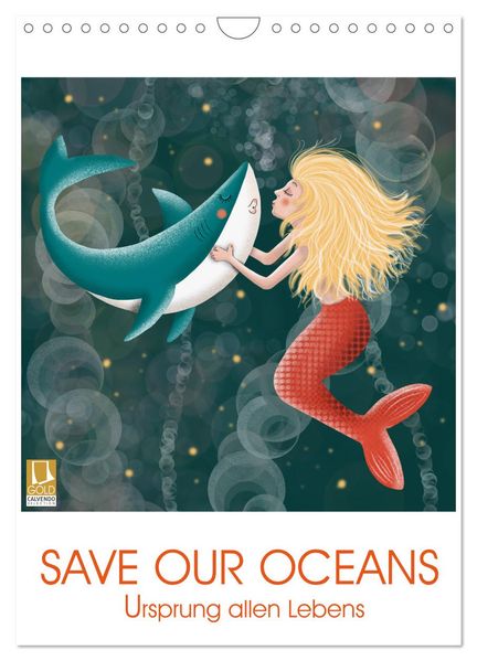Produktbild: SAVE OUR OCEANS - Ursprung allen Lebens (Wandkalender 2027 DIN A4 hoch), CALVENDO Monatskalender | Danja Krampikowski, Calvendo