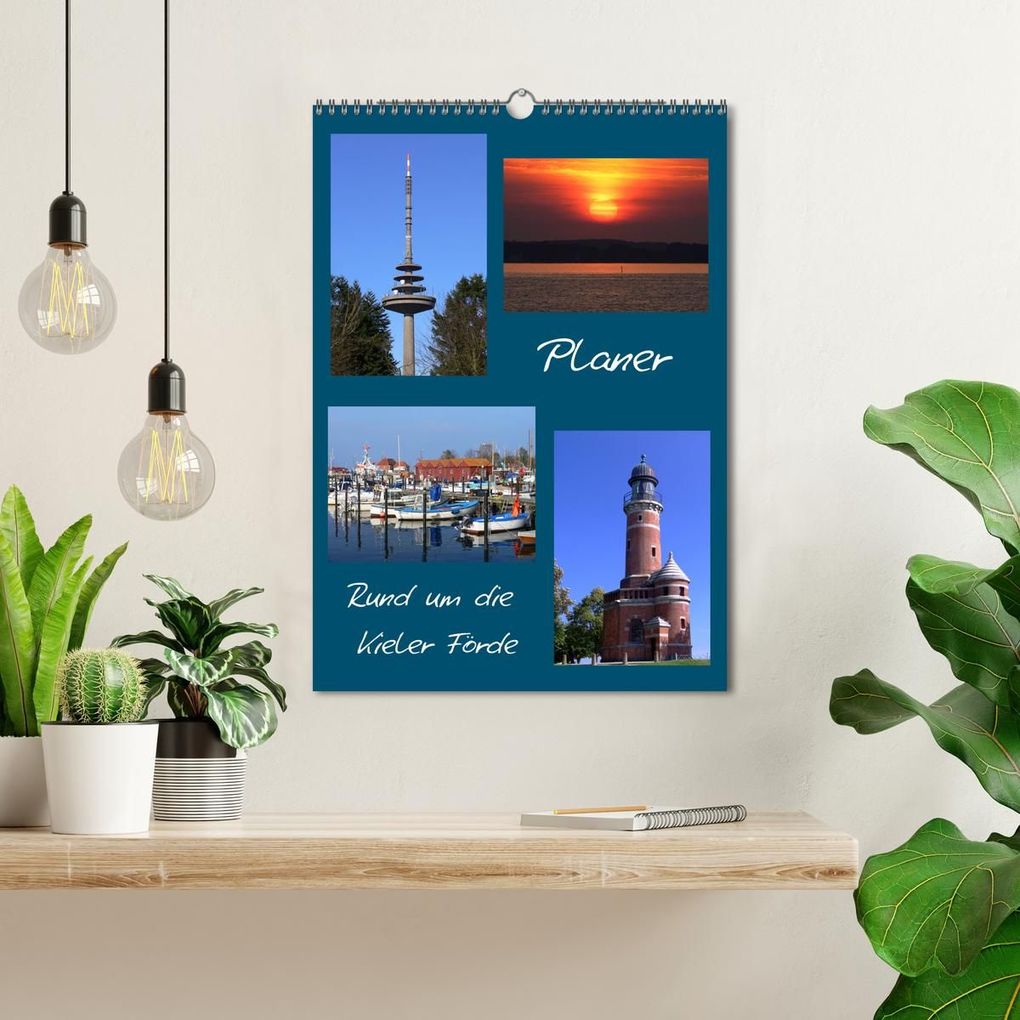 Weitere Ansicht: Rund um die Kieler Förde / Planer (Wandkalender 2027 DIN A3 hoch), CALVENDO Monatskalender | Veronika Rix, Calvendo