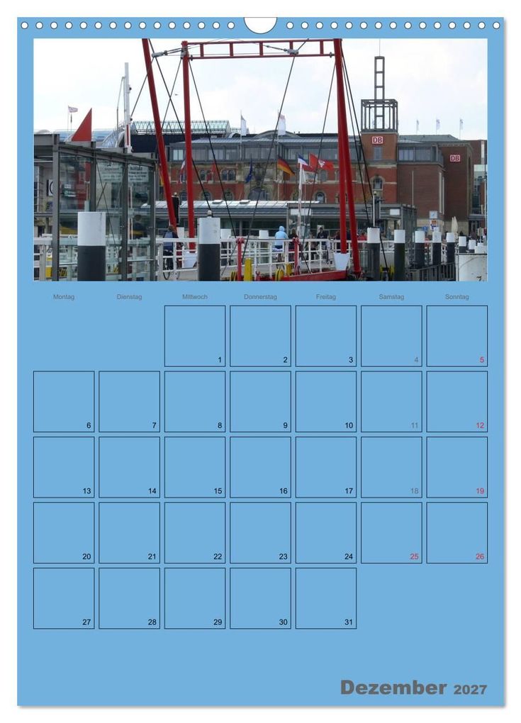 Weitere Ansicht: Rund um die Kieler Förde / Planer (Wandkalender 2027 DIN A3 hoch), CALVENDO Monatskalender | Veronika Rix, Calvendo
