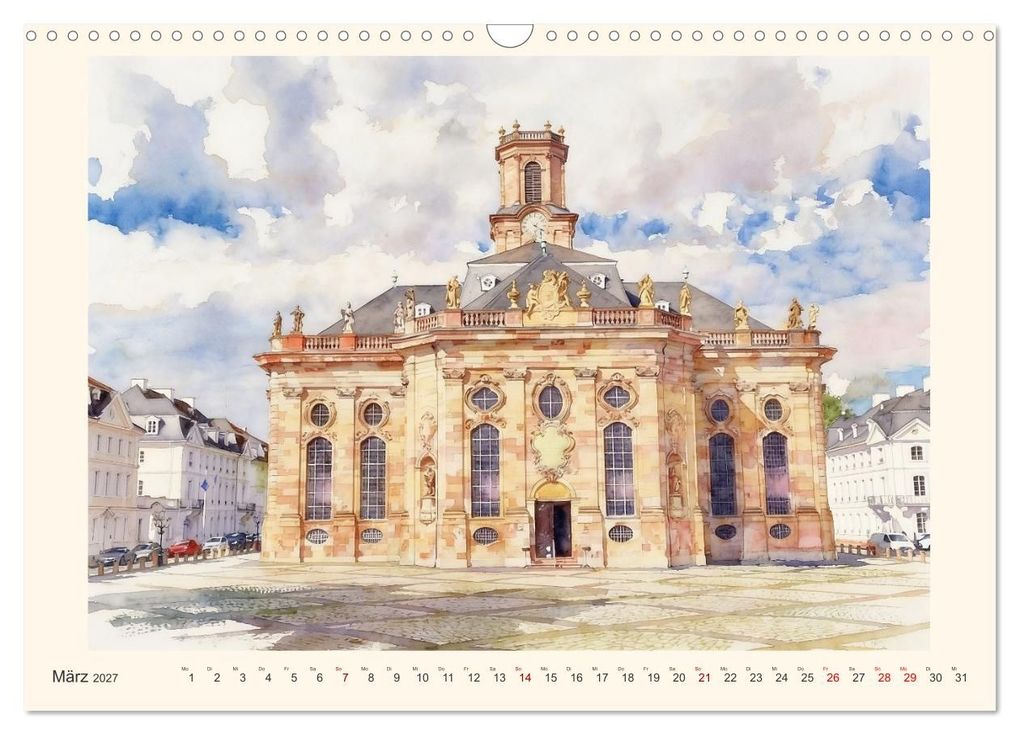 Weitere Ansicht: Charmantes Saarland (Wandkalender 2027 DIN A3 quer), CALVENDO Monatskalender | Claudia Kleemann, Calvendo