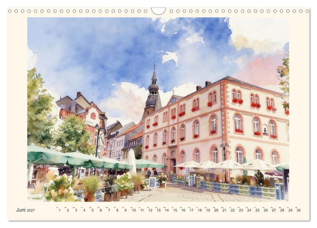 Weitere Ansicht: Charmantes Saarland (Wandkalender 2027 DIN A3 quer), CALVENDO Monatskalender | Claudia Kleemann, Calvendo