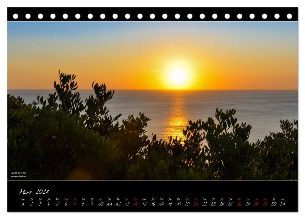 Weitere Ansicht: Sardinien Panoramakalender (Tischkalender 2027 DIN A5 quer), CALVENDO Monatskalender | Marcel Wenk, Calvendo