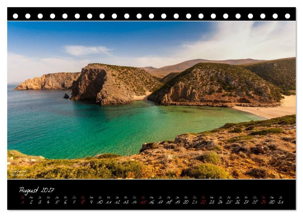 Weitere Ansicht: Sardinien Panoramakalender (Tischkalender 2027 DIN A5 quer), CALVENDO Monatskalender | Marcel Wenk, Calvendo