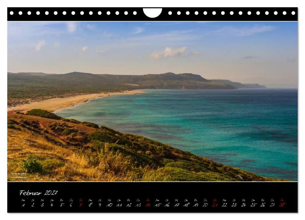 Weitere Ansicht: Sardinien Panoramakalender (Wandkalender 2027 DIN A4 quer), CALVENDO Monatskalender | Marcel Wenk, Calvendo