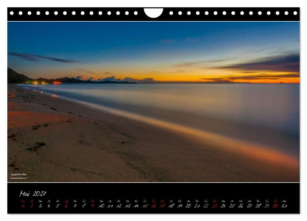 Weitere Ansicht: Sardinien Panoramakalender (Wandkalender 2027 DIN A4 quer), CALVENDO Monatskalender | Marcel Wenk, Calvendo