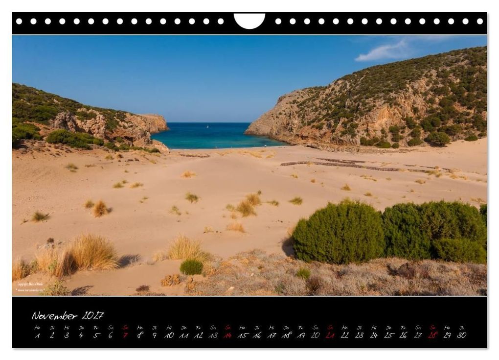 Weitere Ansicht: Sardinien Panoramakalender (Wandkalender 2027 DIN A4 quer), CALVENDO Monatskalender | Marcel Wenk, Calvendo