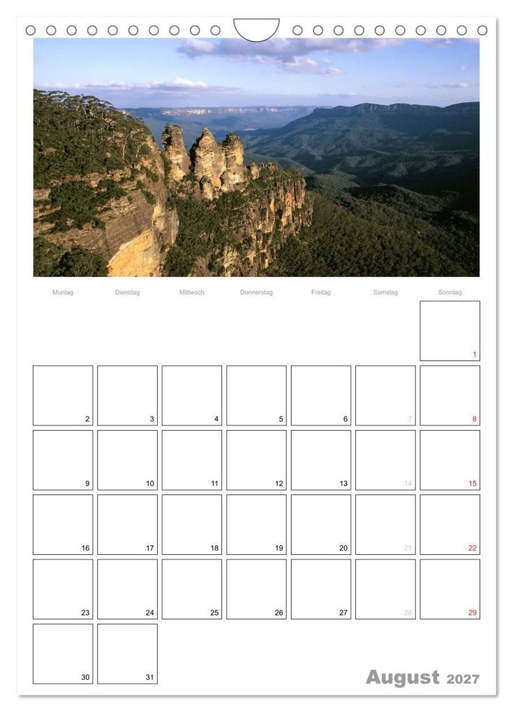Weitere Ansicht: Australien - Terminplaner (Wandkalender 2027 DIN A4 hoch), CALVENDO Monatskalender | Rainer Grosskopf, Calvendo