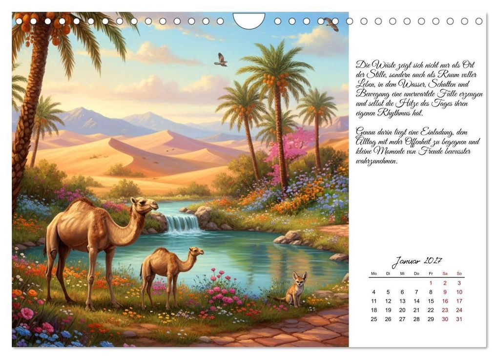 Weitere Ansicht: Motivierend friedlich (Wandkalender 2027 DIN A4 quer), CALVENDO Monatskalender | Kerstin Waurick, Calvendo