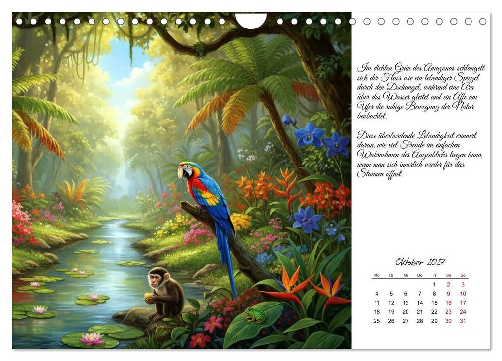 Weitere Ansicht: Motivierend friedlich (Wandkalender 2027 DIN A4 quer), CALVENDO Monatskalender | Kerstin Waurick, Calvendo