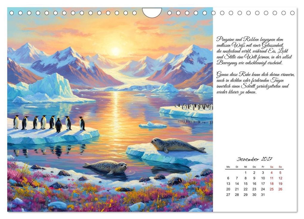 Weitere Ansicht: Motivierend friedlich (Wandkalender 2027 DIN A4 quer), CALVENDO Monatskalender | Kerstin Waurick, Calvendo