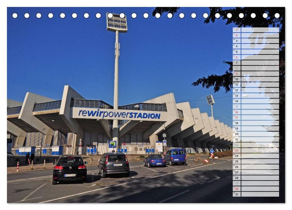Weitere Ansicht: Bochum / Geburtstagskalender (Tischkalender 2027 DIN A5 quer), CALVENDO Monatskalender | Uwe Reschke, Calvendo