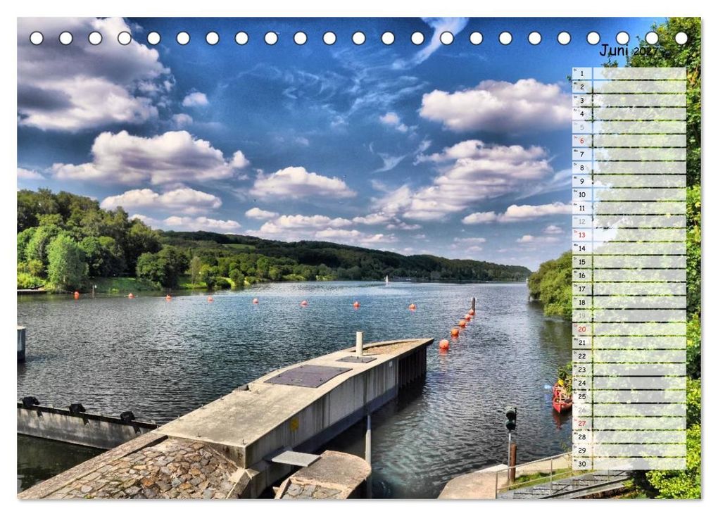 Weitere Ansicht: Bochum / Geburtstagskalender (Tischkalender 2027 DIN A5 quer), CALVENDO Monatskalender | Uwe Reschke, Calvendo