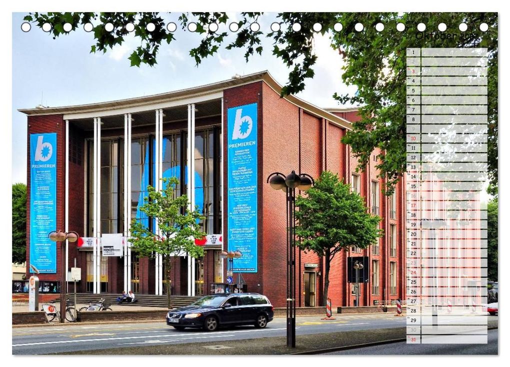 Weitere Ansicht: Bochum / Geburtstagskalender (Tischkalender 2027 DIN A5 quer), CALVENDO Monatskalender | Uwe Reschke, Calvendo