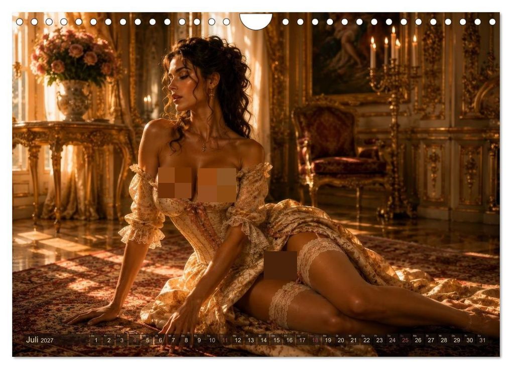 Weitere Ansicht: Rokoko der Lust (Wandkalender 2027 DIN A4 quer), CALVENDO Monatskalender | Peter Balan, Calvendo