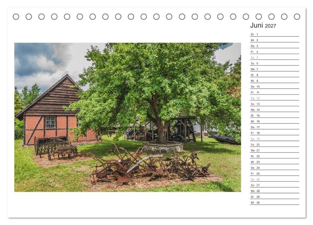 Weitere Ansicht: Zeit für Erholung - Insel Usedom / Geburtstagskalender (Tischkalender 2027 DIN A5 quer), CALVENDO Monatskalender | Gunter Kirsch, Calvendo