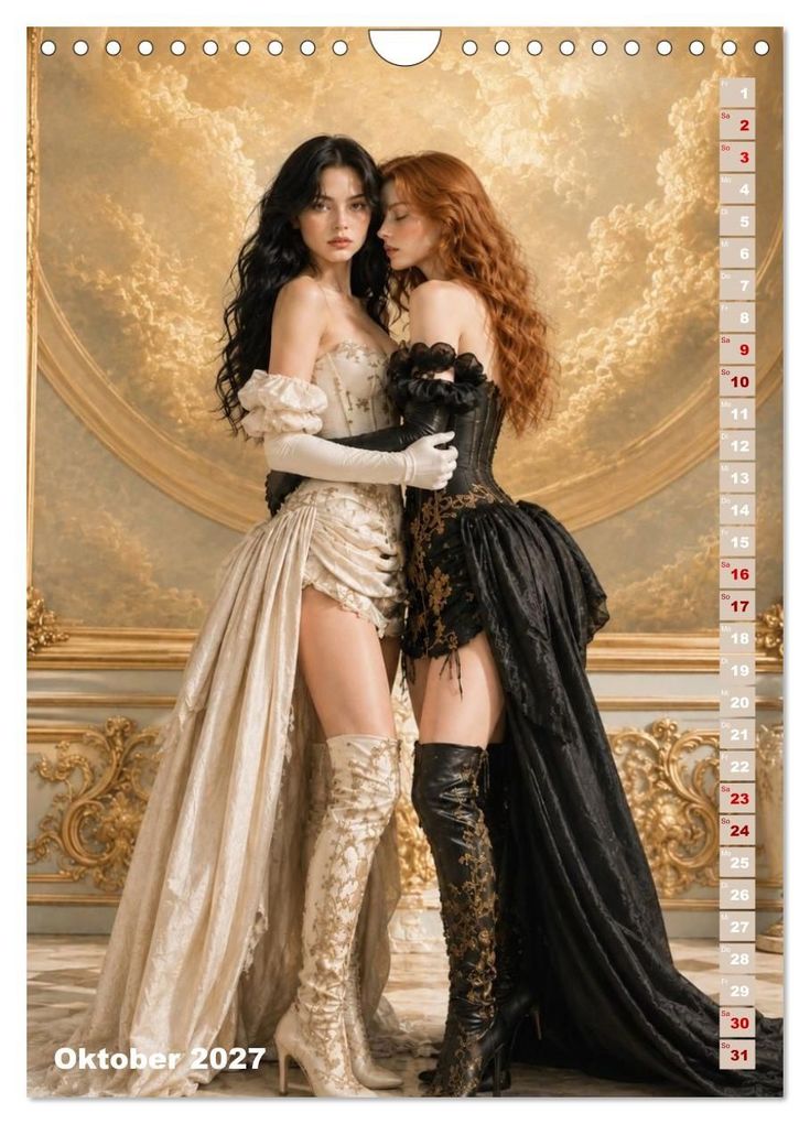 Weitere Ansicht: Facetten der Frau - Eleganz in zwölf Porträts (Wandkalender 2027 DIN A4 hoch), CALVENDO Monatskalender | H.C. Studio 2027, Calvendo