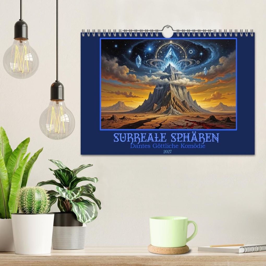 Weitere Ansicht: Surreale Sphären: Dantes Göttliche Komödie (Wandkalender 2027 DIN A4 quer), CALVENDO Monatskalender | Werner Braun, Calvendo