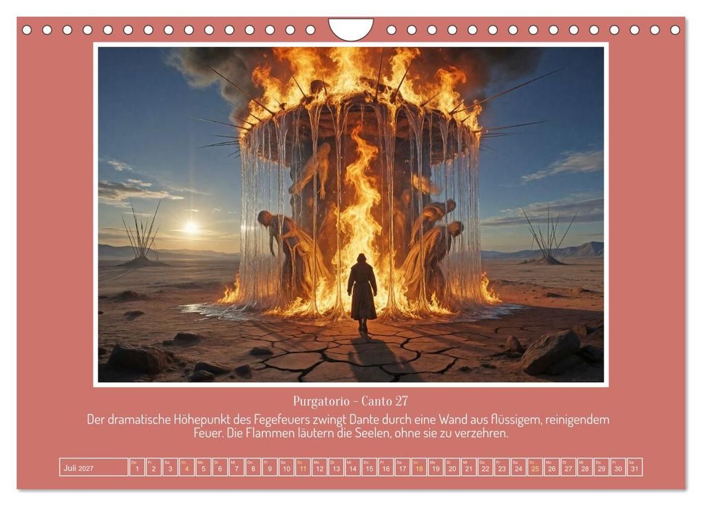 Weitere Ansicht: Surreale Sphären: Dantes Göttliche Komödie (Wandkalender 2027 DIN A4 quer), CALVENDO Monatskalender | Werner Braun, Calvendo
