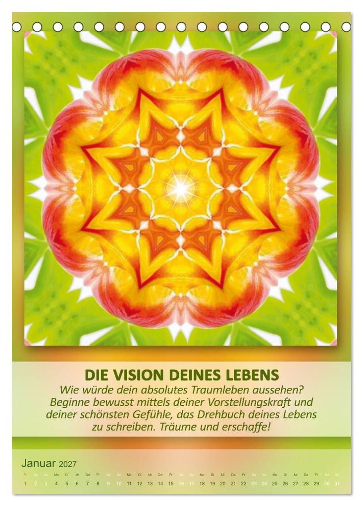 Weitere Ansicht: Light Energy Mandalas - Kalender - Vol. 2 (Tischkalender 2027 DIN A5 hoch), CALVENDO Monatskalender | Gaby Shayana Hoffmann, Calvendo