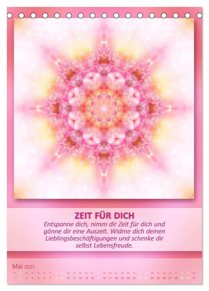 Weitere Ansicht: Light Energy Mandalas - Kalender - Vol. 2 (Tischkalender 2027 DIN A5 hoch), CALVENDO Monatskalender | Gaby Shayana Hoffmann, Calvendo